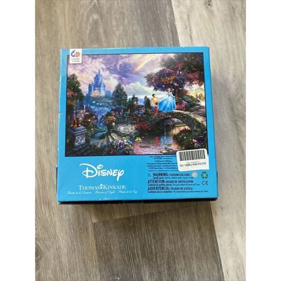 Thomas Kinkade Disney Cinderella Dancing In The Starlight 750 Piece Ceaco Puzzle - Picture 3 of 4